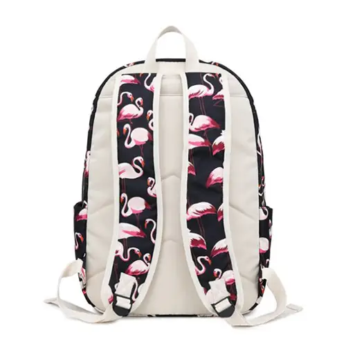 3-Piece Student Backpack Set with Trendy Prints and Multi-Function Design